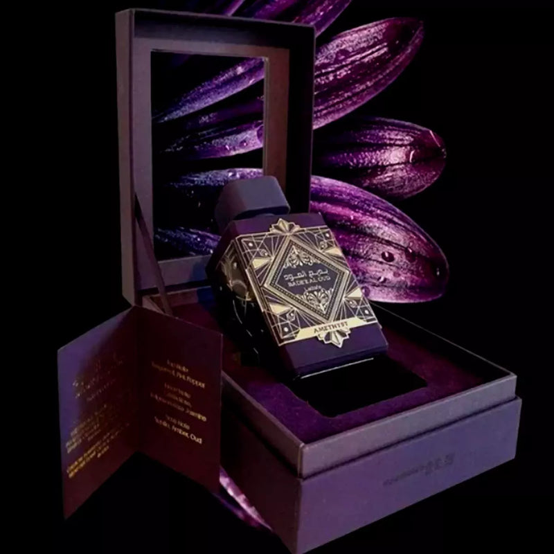 Bade'e Al Oud Amethyst Lattafa Eau de Parfum - Perfume Árabe Unissex