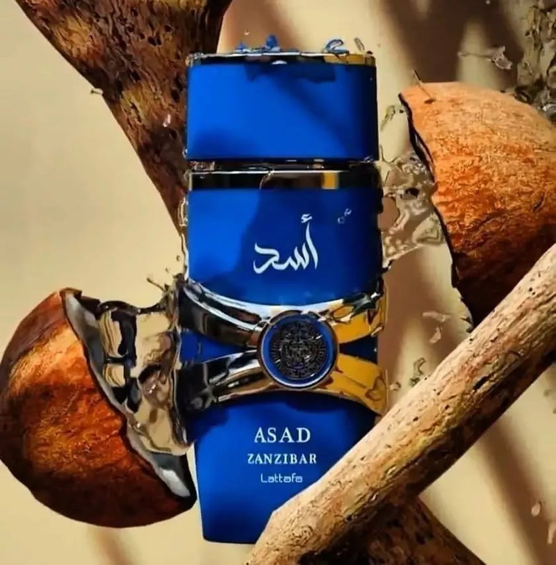 Perfume Árabe Lattafa Asad Zanzibar Eau de Parfum Masculino - 100ml