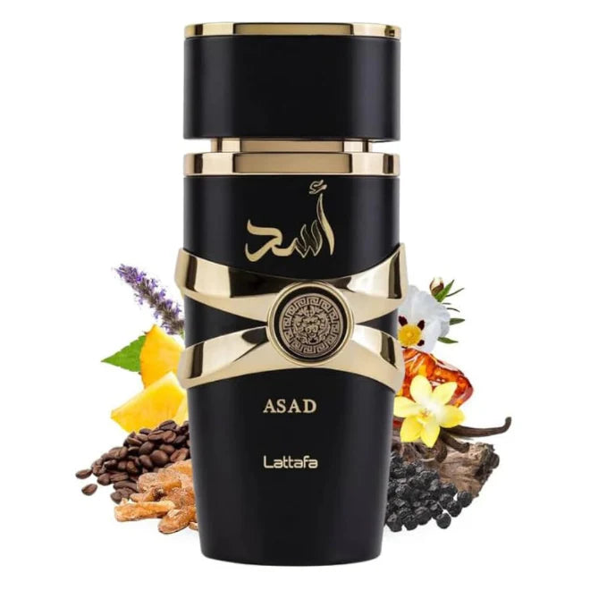 Perfume Masculino Asad de Lattafa Perfumes Eau de Parfum 100ml