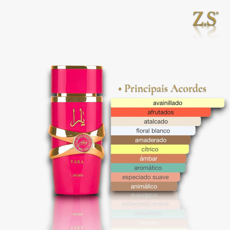 Yara Candy de Lattafa Eau de Parfum 100ml Original - Perfume Árabe Feminino