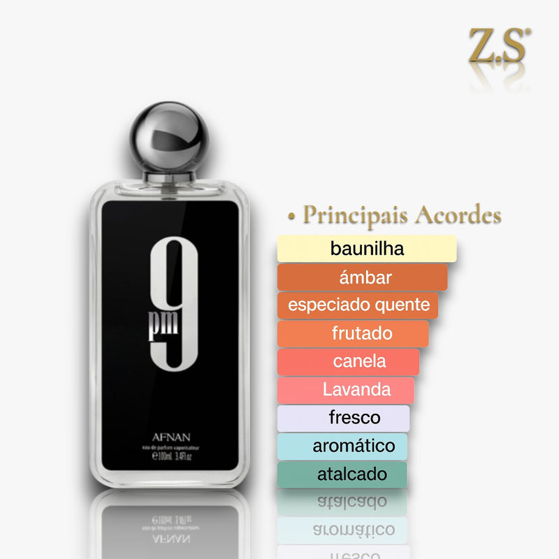 Perfume Árabe Afnan 9pm Masculino 100ml